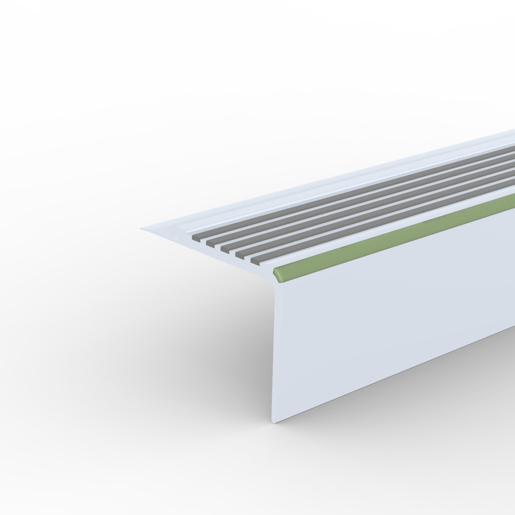 Döllken TKNG 2,5 40 1160 Aluminum 2,50m Treppenkante dunkelgraue Rille